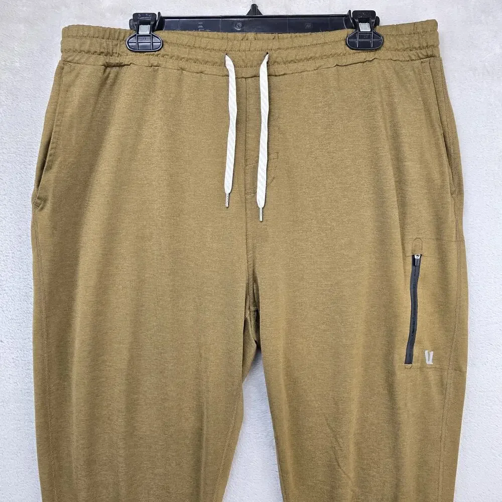 Vuori Sunday Performance Jogger Mens XL Brown Athleisure Gym Stretch V416 *FLAWS - Picture 2 of 15